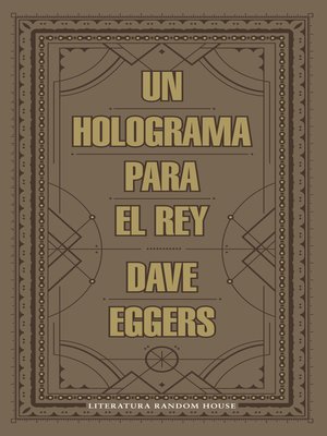 cover image of Un holograma para el rey